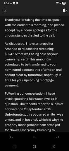 Professionals Nowra — Customer photo